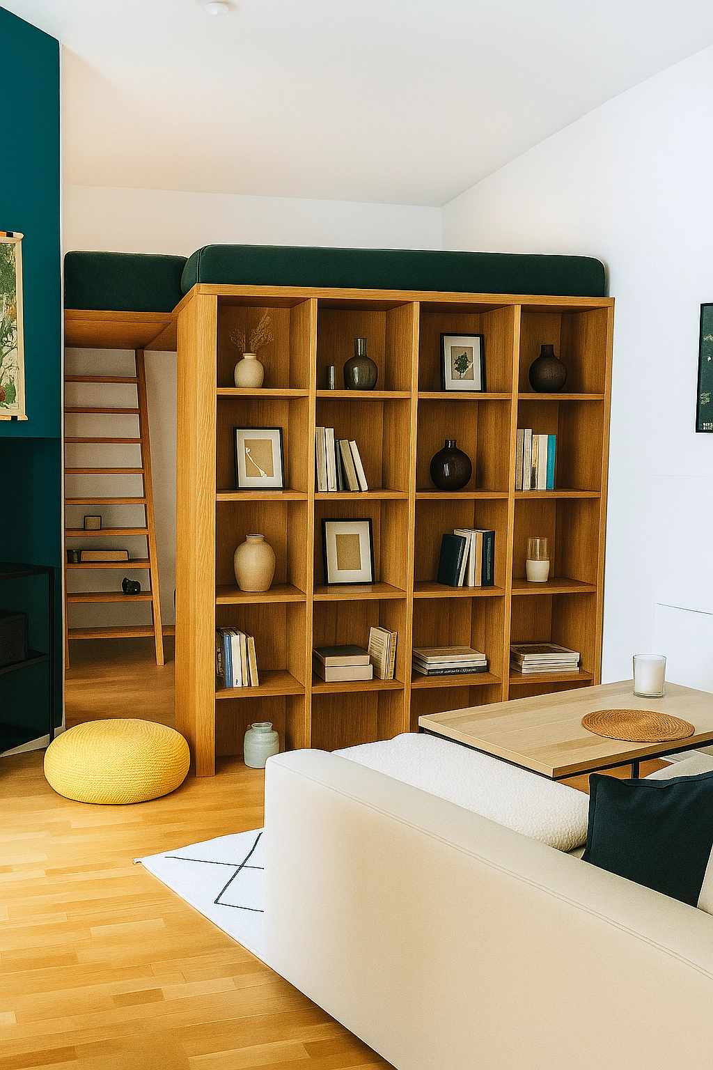 Room Transformation with storage space